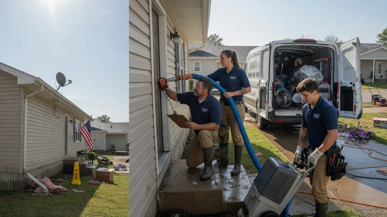 Ceiling Water Damage Restoration in Turrell, AR near me
